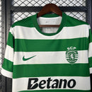 Camisola principal 2025/26 verde e branca