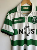 Camisola retro principal 2018/19 verde e branca