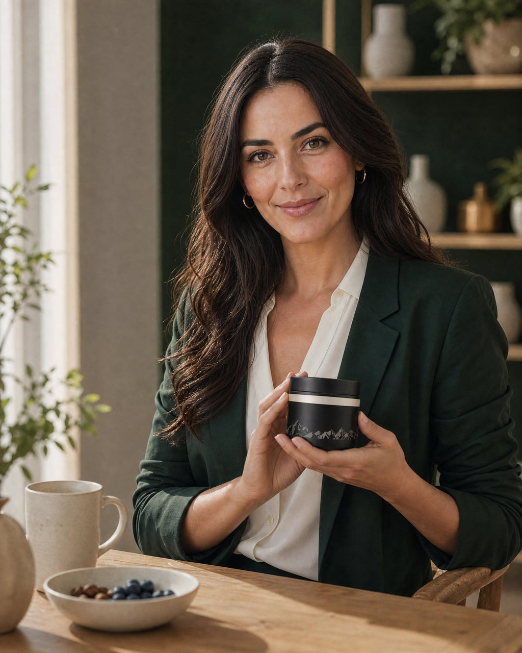 Imagem lifestyle do suplemento alimentar Novara Shilajit
