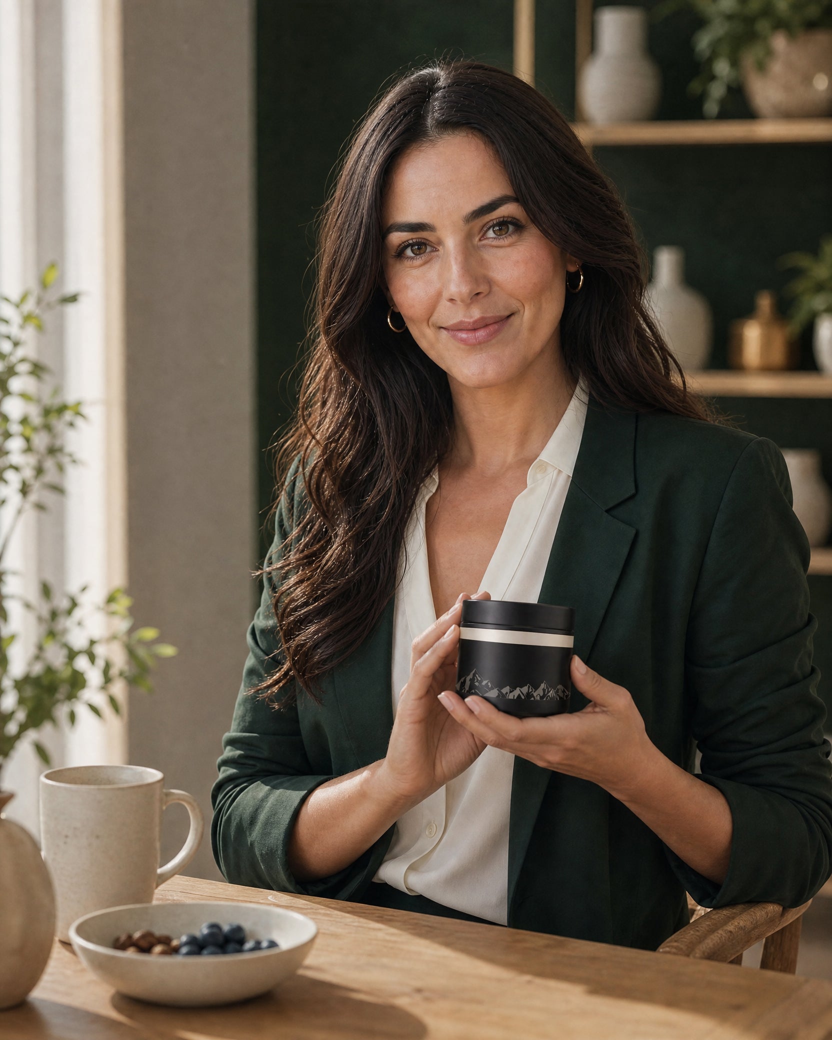 Imagem lifestyle do suplemento alimentar Novara Shilajit